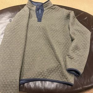 Men’s Marine Layer Navy reversible Pullover - M